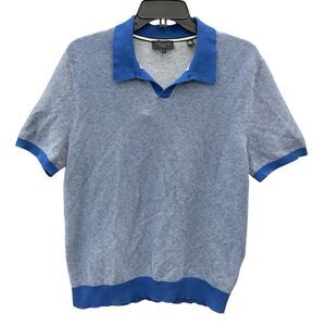 Ted Baker Wulder Short Sleeve Open Collar Polo Shirt Men’s Sz 3 (M)